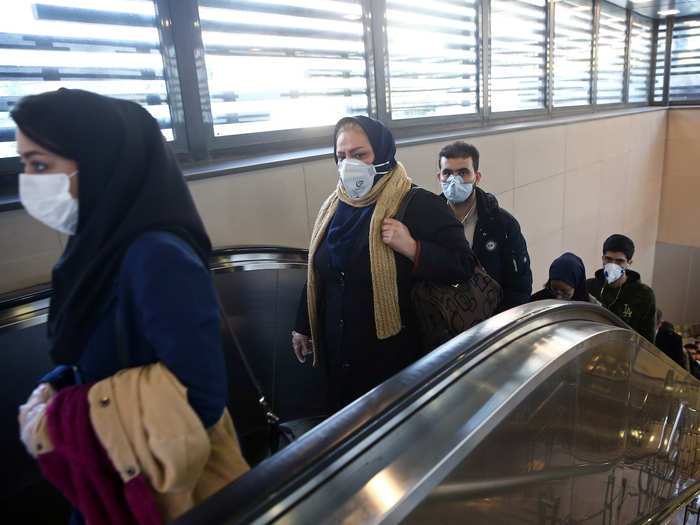 The World Health Organization said that the situation in Iran is "deeply concerning."