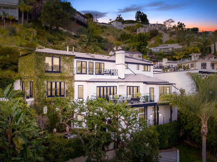 The Hollywood Hills home she used to live in is currently on the market for $6.129 million.