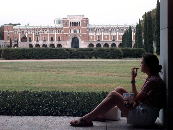 Over in Houston, Rice University canceled in-person classes for the rest of the week after staff member tested positive for the virus. It also banned meetings of more than 100 people until May.