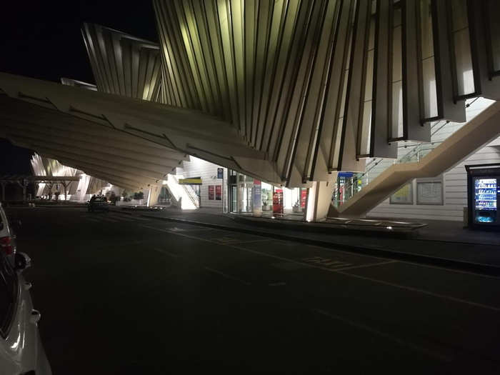 The main train station in Reggio Emilia, northern Italy, is usually filled with people traveling to other parts of the country. But on Monday night, it was also looking deserted.