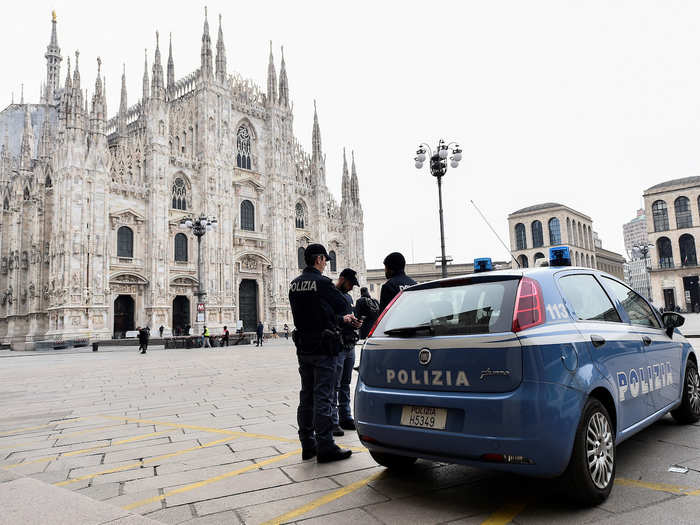 All museums and cultural centers have also shut. Italians have also been asked to stay at home and limit social contact as much as possible.