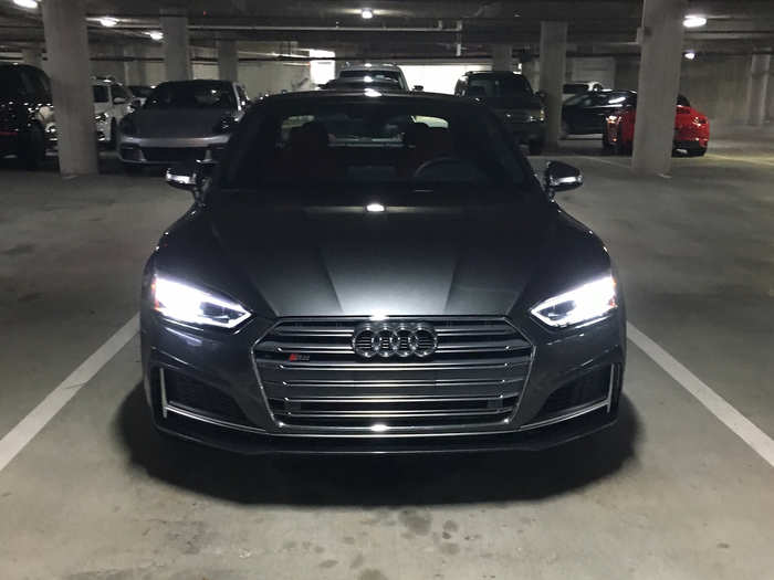 ... and an Audi S5 in San Francisco.