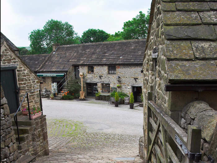 Tens of thousands of tourists visit Eyam each year to admire its villagers