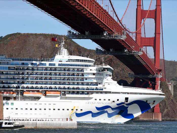 The CDC and local authorities decided to send the ship to Oakland, across the bay from San Francisco, and take passengers off to be quarantined on land.