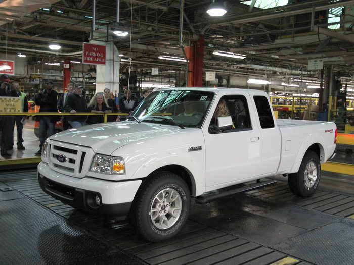 Ford initially sold the compact Ranger pickup stateside from 1983 to 2011.