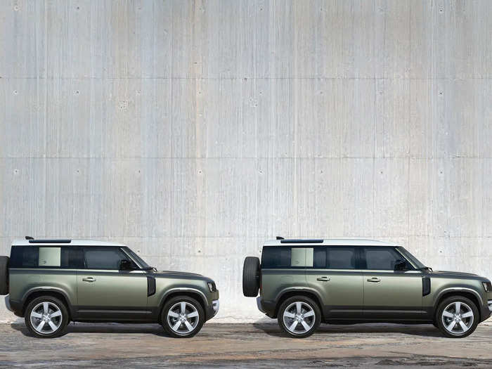 Land Rover pulled the Defender from the US market in 1997, but is reintroducing it this year. The four-door Defender 110 will hit showrooms this spring, while the two-door Defender 90 will go on sale in the summer.