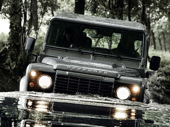 Before Land Rover was primarily known for making cushy luxury SUVs, it built some of the best off-roaders around, the most famous being the Defender.