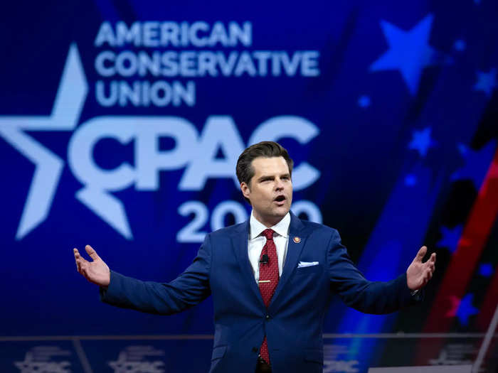 Gaetz, who was accused of making light of coronavirus by wearing a gas mask on the House floor during a vote on emergency funding, was tested for the virus and it came back negative. Gaetz on Tuesday said he