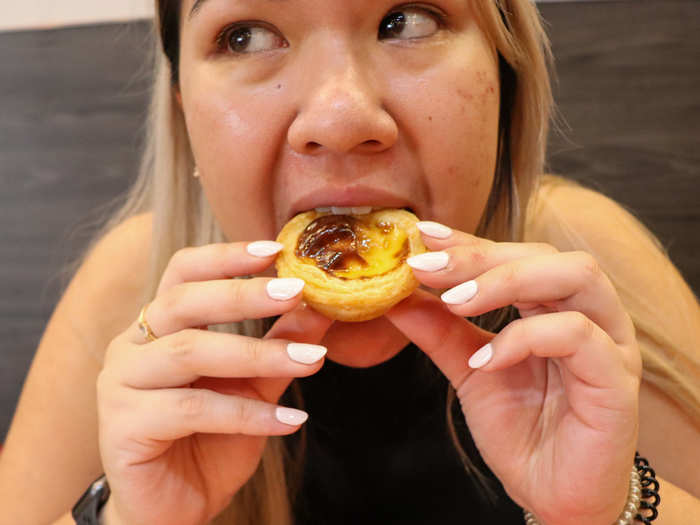 However, the Portuguese egg tart was shockingly good.