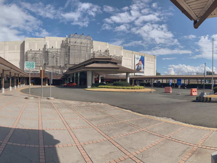 On a recent afternoon at Festival Mall in the Philippines, the parking lot was completely empty.