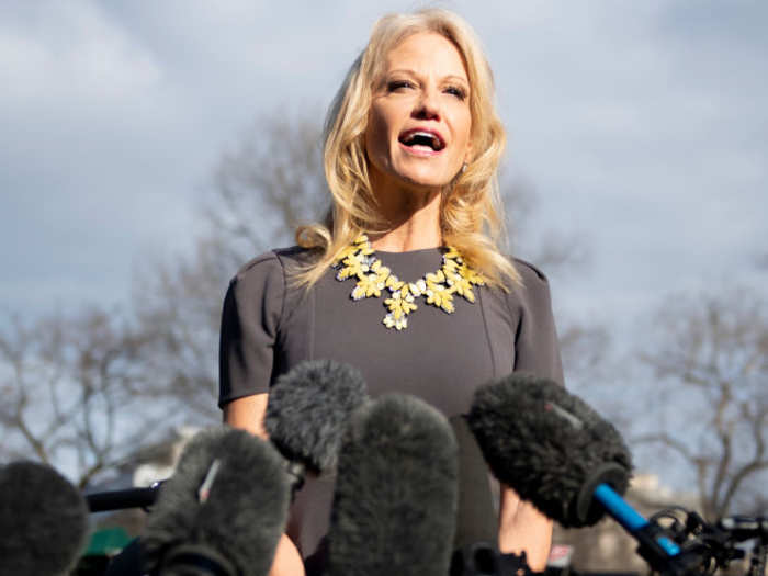 Kellyanne Conway said the coronavirus "is being contained."