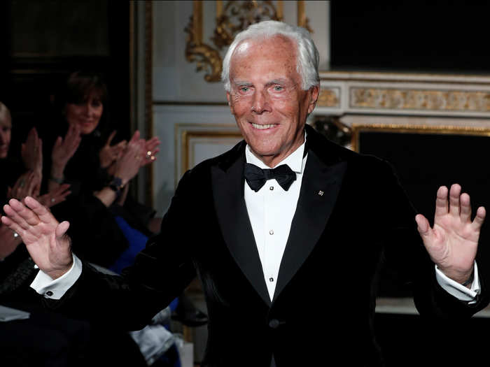 Giorgio Armani — €1.25 million ($1.4 million)