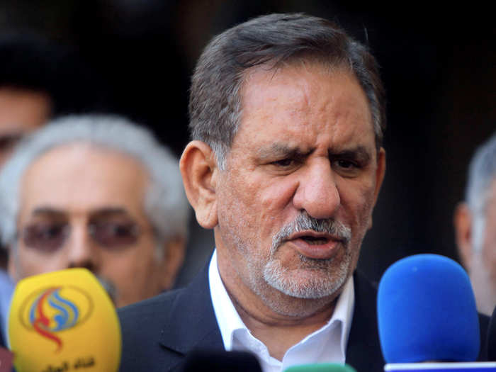 Iranian Vice President Eshaq Jahangiri