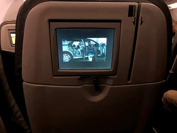 Plus, the monitors had a number of channels for passengers to take their mind off the coronavirus — if they didn