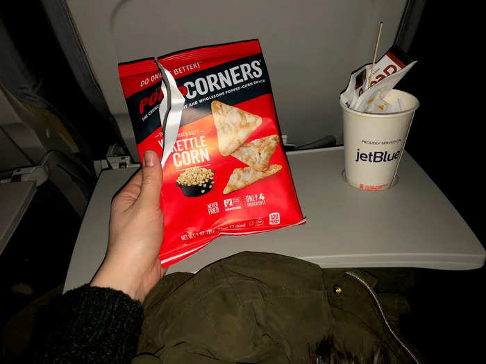 The flight itself was standard. The flight crew was extraordinarily calm and they still gave out their trademark free snacks, which I happily accepted.