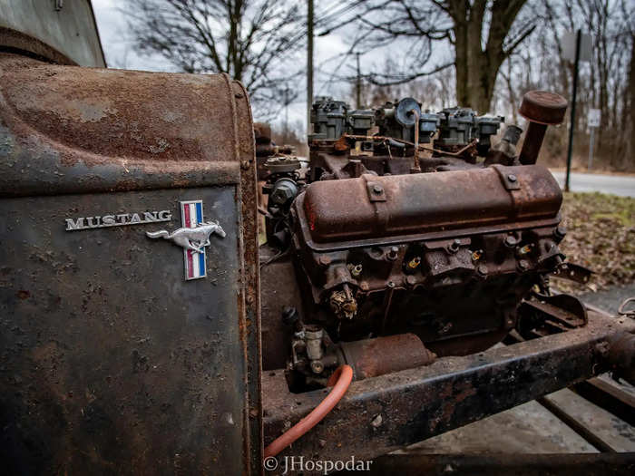 The vehicle in the worst condition is the 1932 Ford five-window coupe that Murray purchased because it’s one of the only cars in the collection that isn’t in driving condition.