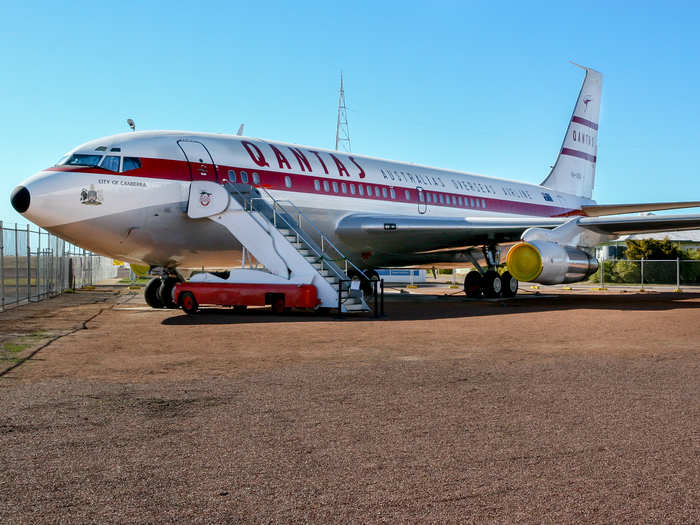 And later, the Boeing 707.