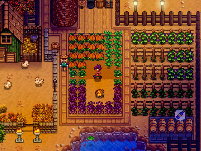 Chill with "Stardew Valley." Just chill.