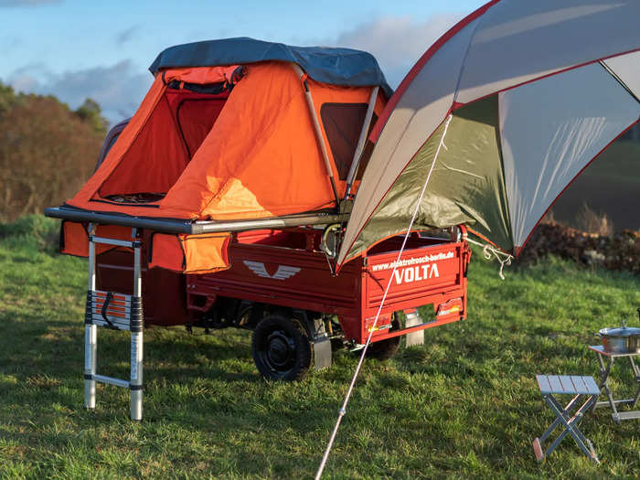 The camper has 3.4 horsepower, according to New Atlas.