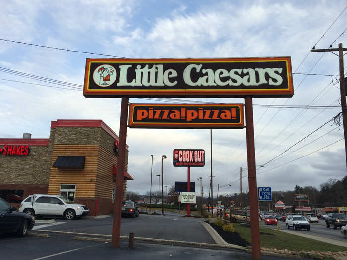 Pizza chain Little Caesars announced two contactless methods of picking up food. Customers can scan their phones in store lobbies to pick up pizzas from a heated compartment, or put instructions for drivers in the instruction area.