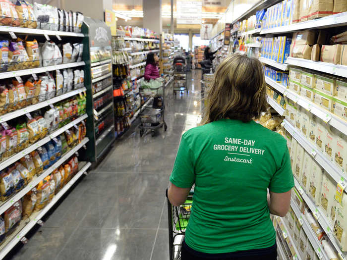 Grocery delivery service Instacart added "Leave at My Door Delivery" option for contactless delivery on March 6.