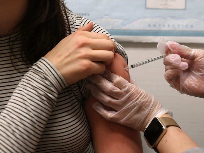 Only a third of insured Americans got a flu shot last year.