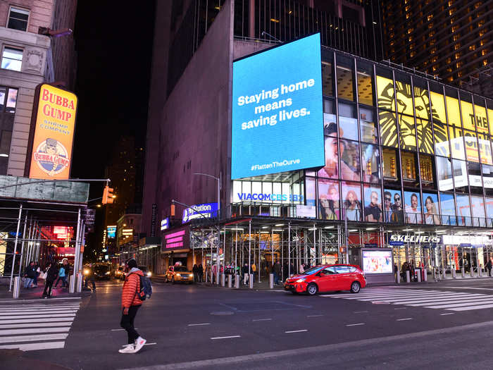 "It was a deliberate approach to think what is one of the densest populations of people in the U.S. and on a normal day that would be Times Square," Ohanian told Forbes.