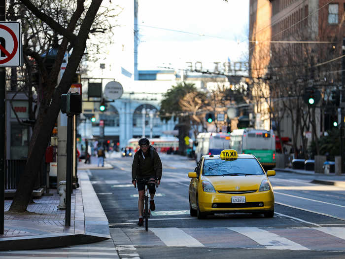 All nonessential travel via bike, car, public transit, scooter, or foot is banned.