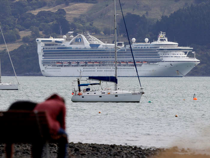 The Golden Princess was not allowed to disembark in New Zealand on March 15 because of a suspected COVID-19 case on the ship, The Straits Time reported.