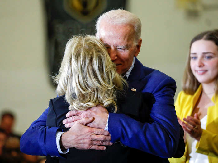 Later that year, she was set up on a blind date with Joe Biden by Joe