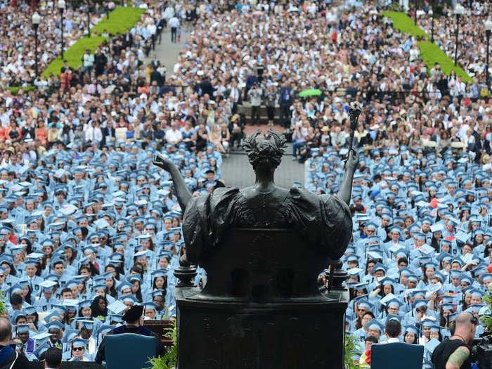 3 (tie): Columbia University