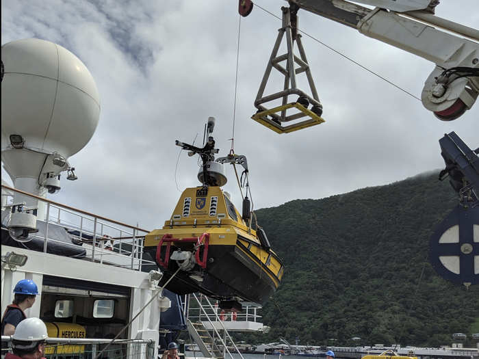 These photos are from a mission in Pago Pago Harbor in American Samoa.