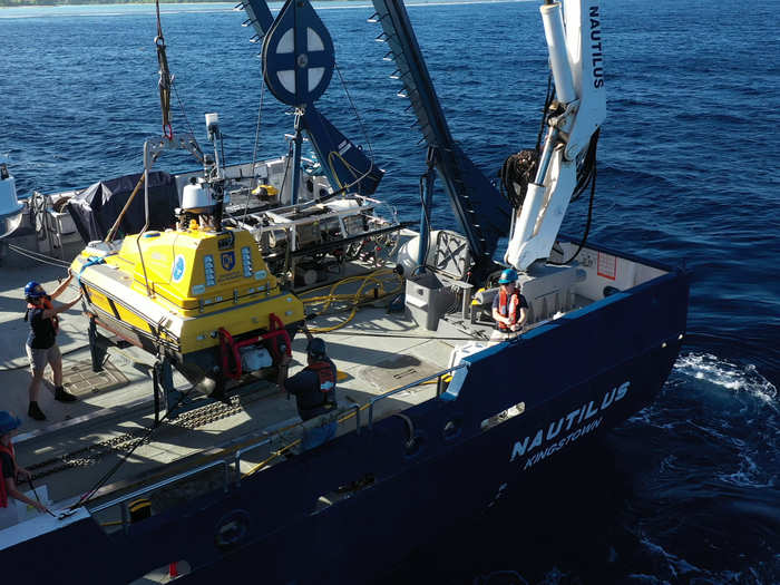 The crew of the Nautilus will use that data to target dives and hopefully find evidence from Earhart