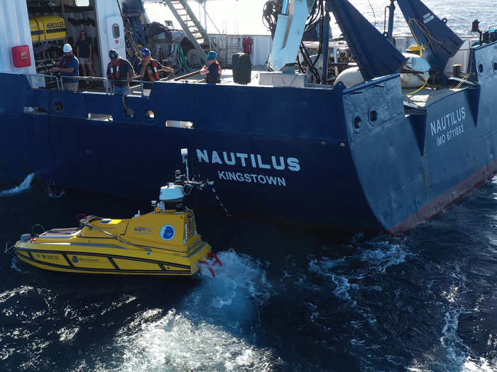 BEN and the research vessel EV Nautilus went out to look for information on the ocean floor that might give insight about what happened to Earhart.