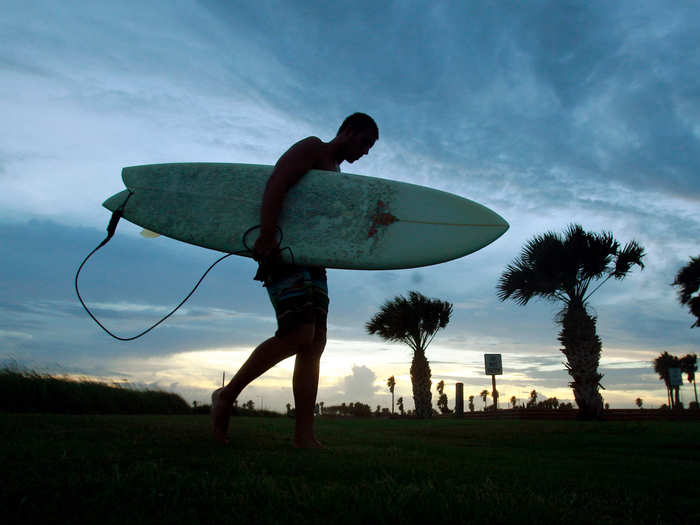 South Padre Island is still in party mode.