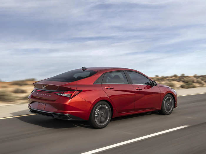 Hyundai expects the hybrid option to get an EPA-estimated fuel economy exceeding 50 mpg, putting it in line with the Toyota Corolla Hybrid and Honda Insight.