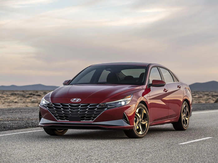 Much like other new vehicles in the Hyundai lineup, the new Elantra sports an intricate grille and bold creases running over its hood and down its side.