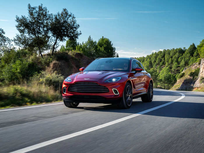 To cash in on the crossover and SUV craze, lots of other high-end car companies are building them for the first time. Aston Martin