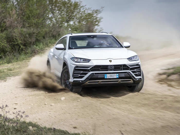 Sporting adjustable air suspension and four-wheel drive, the Urus is built ready to tackle off-road terrain. That is, if you want to risk it in your $200,000-plus SUV.