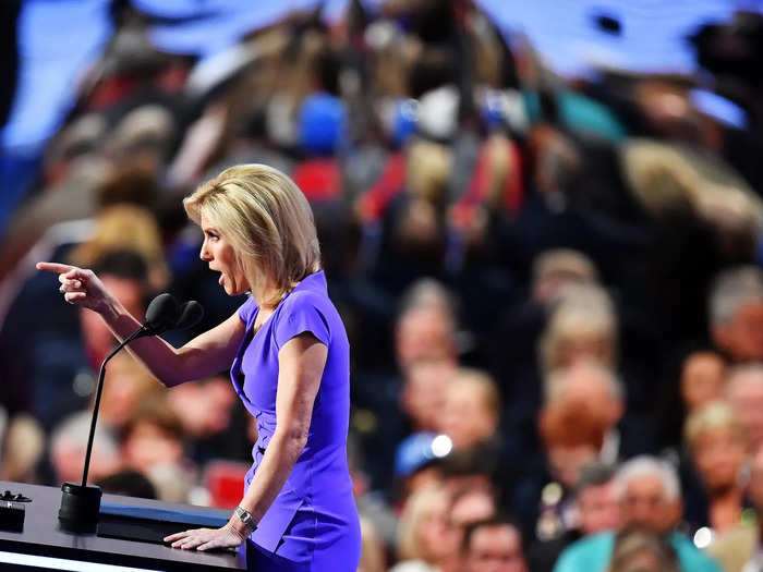 She agreed, and spoke at the Republican convention in Cleveland. Later, once Trump took office, he considered making her the White House