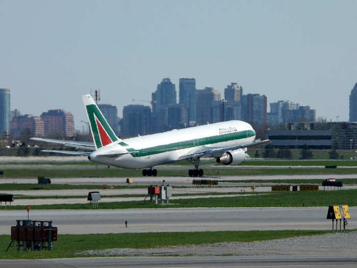 And Boeing 767-300ER for long-haul flights.