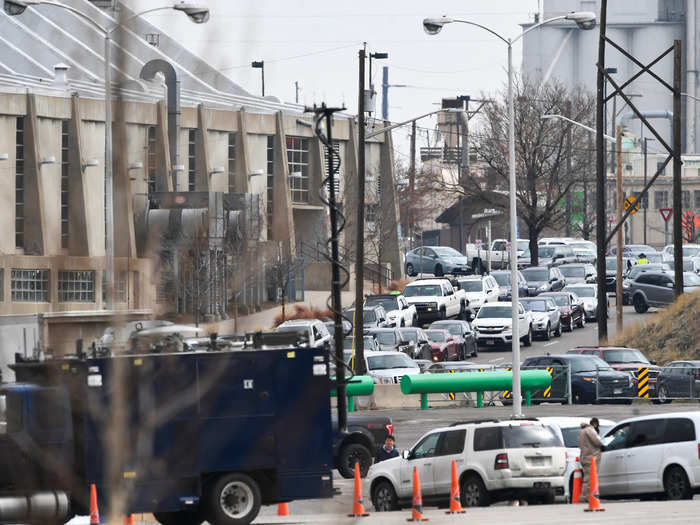 Hundreds of people have lined up to find out whether they have the virus, like those in Denver, where the Colorado Department of Public Health and Environment is offering free testing.