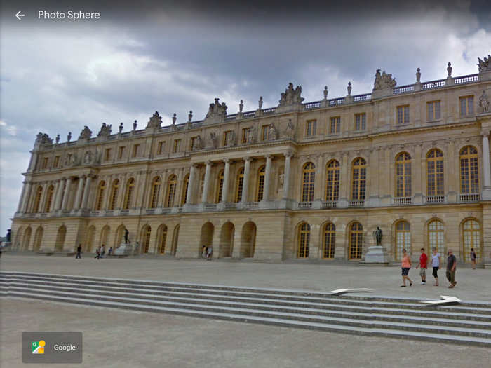 17. The Palace of Versailles was home to French monarchs including Louis XIV.