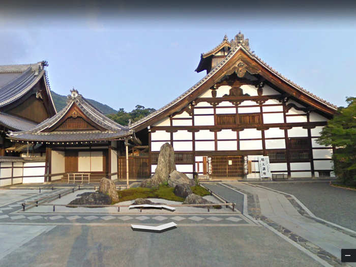 12. Tenryuji Temple from the 14th century is one of the Five Great Zen temples of Kyoto.