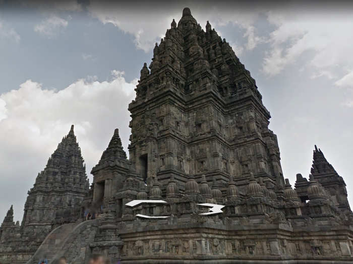 8. The Prambanan Temple in Indonesia has detailed carvings from the epic of Ramayana.