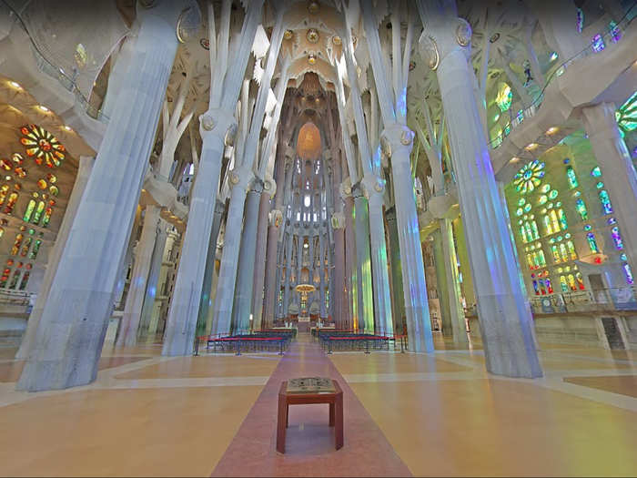 3. The Sagrada Familia Catholic church in Barcelona, Spain was never actually completed, but it