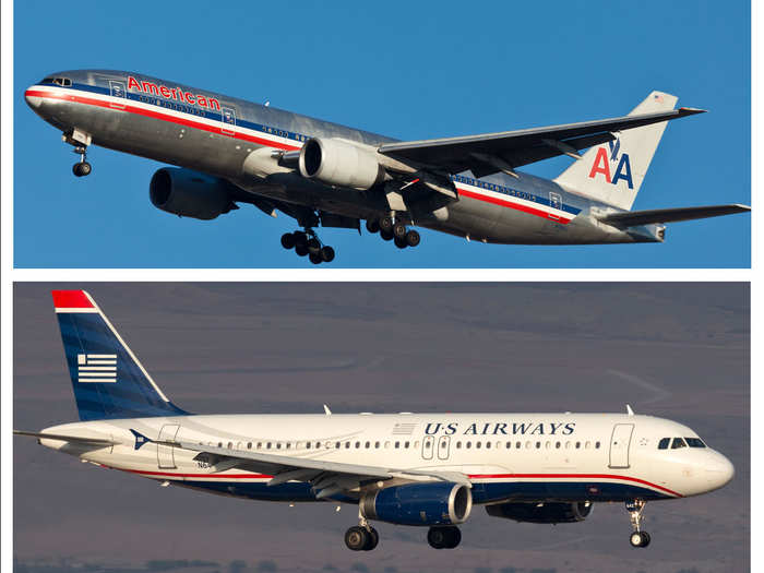 2013: American Airlines and US Airways