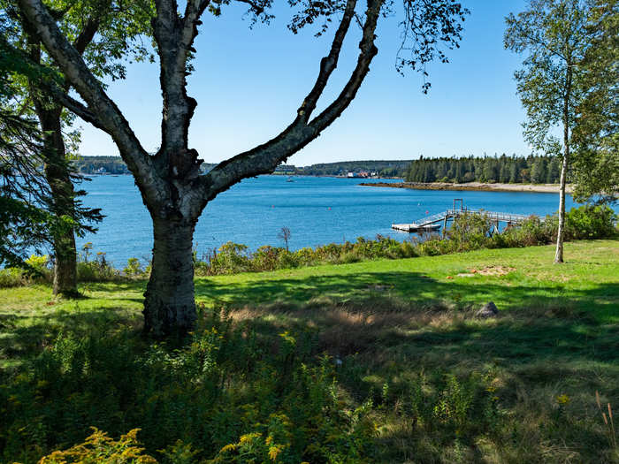 Greening Island is located off the coast of the town of Southwest Harbor. It