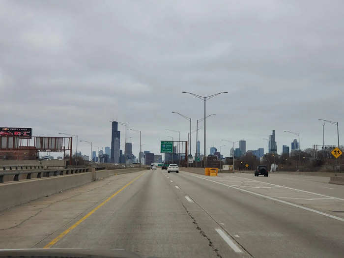 We made it to Chicago, and traffic was shockingly light. Anyone who