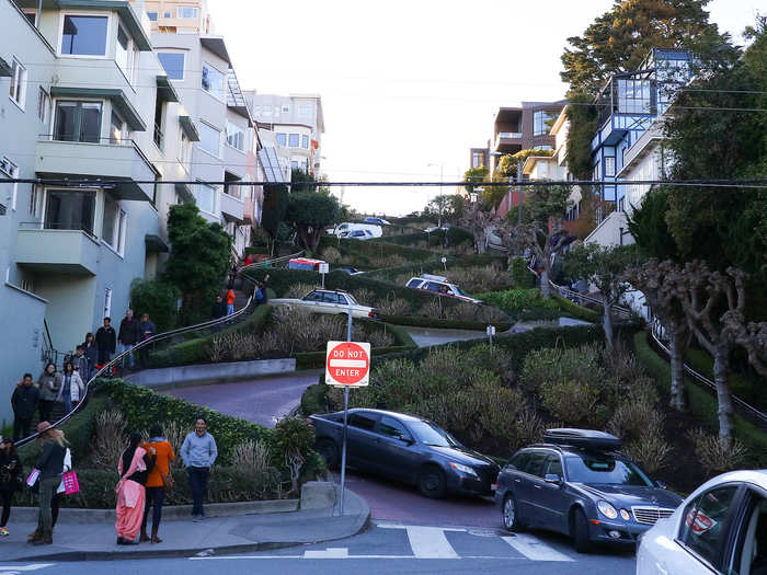 Lombard Street is known as one of the world